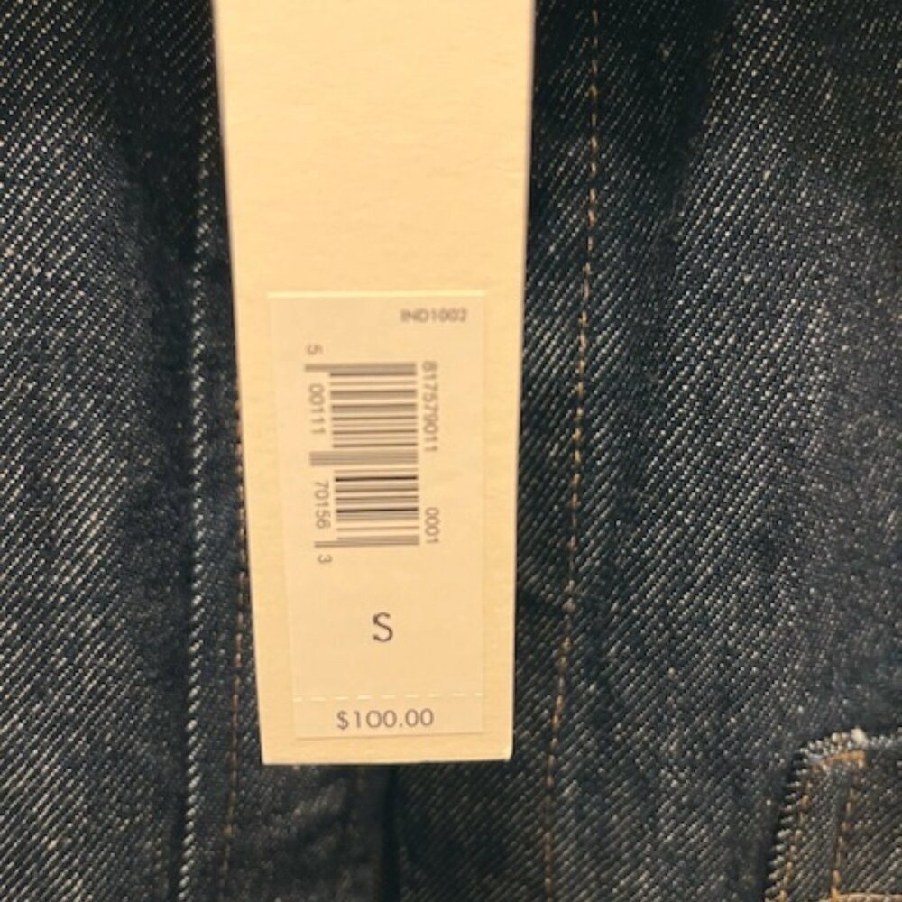 Banana Republic Oversized Denim Shirt-SMALL-NWT - Picture 6 of 6